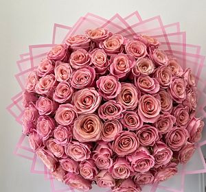 Букет из розовых цветов — Букет "Тот самый бывший"