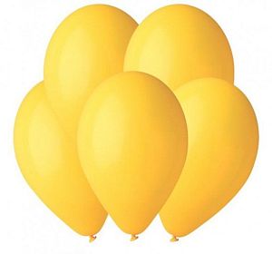 Воздушные гелиевые шары — Шар с гелием Желтый