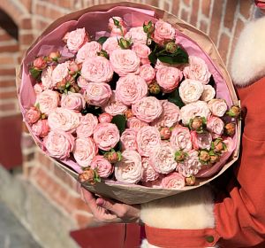 Букеты розовых роз — Соблазнительная нежность