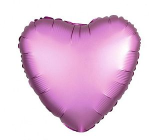 Воздушные гелиевые шары — Шар с гелием Сердце Розовый