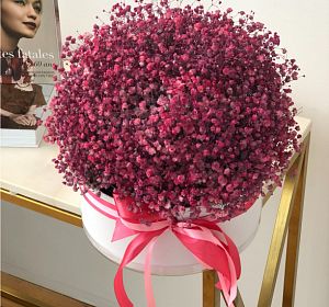 Букет из розовых цветов — Розовая перина