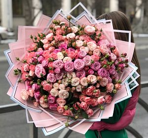 Букеты из кустовых роз с доставкой — Афродита