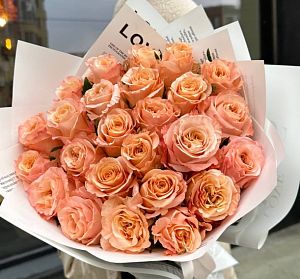 Букеты из 25 роз — Букет "Милости"